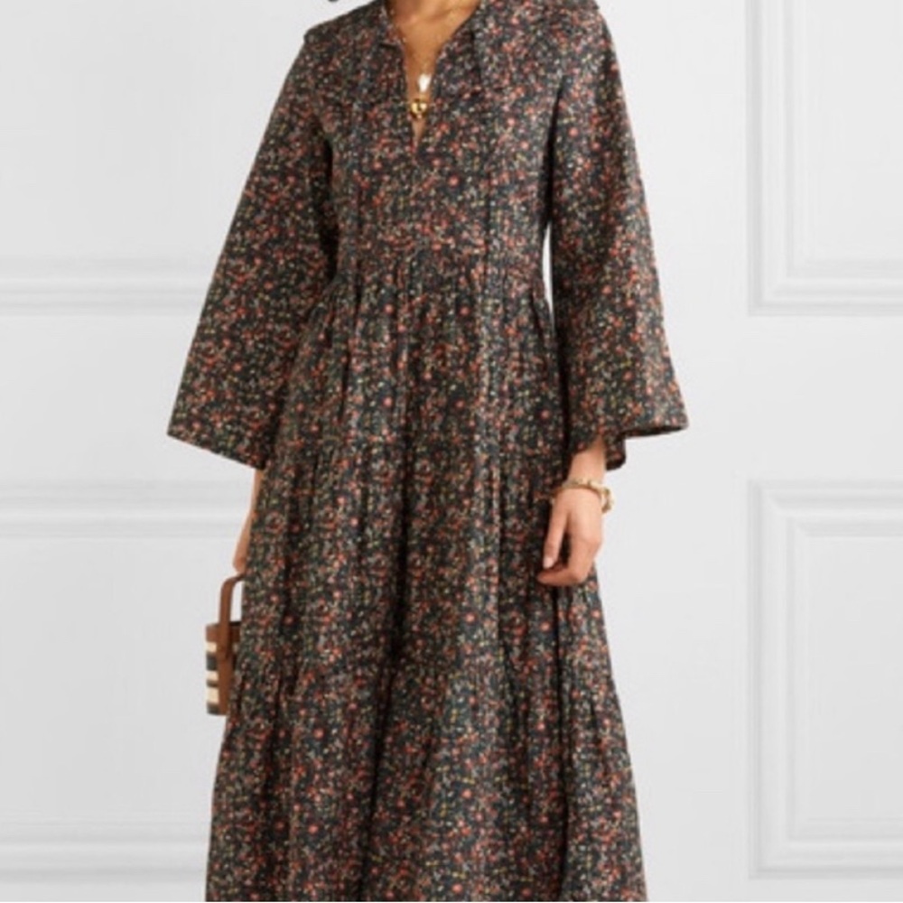 DOEN Honey Dress Black Petit Jardin size xs